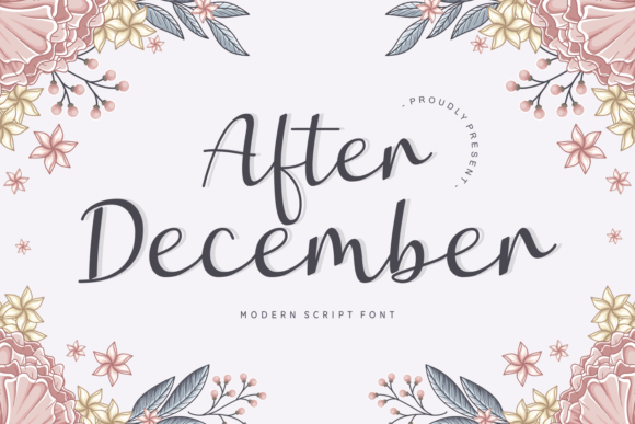 After December: A Font That Feels Like a Brand Already Exists
