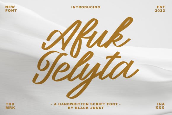 Afuk Jelyta: A Handwritten Typeface for Thoughtful Editorial Design