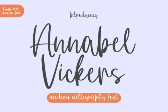 Annabel Vickers Font: A Handwritten Typeface That Elevates Web Design