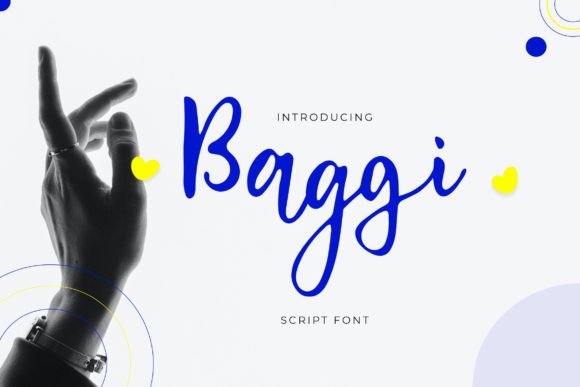 Baggi: A Delicate Script Font for Elegant Design