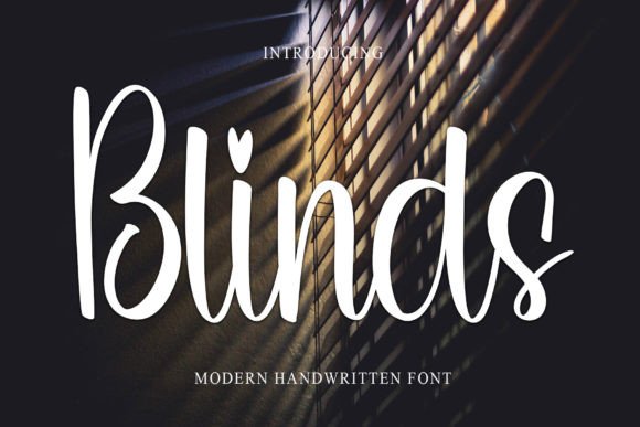 Blinds: A Font for Clear Campaigns