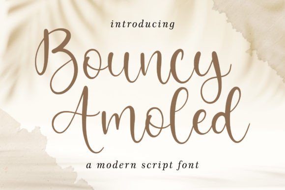 Bouncy Amoled Font Review