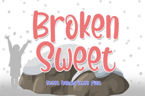 Broken Sweet Font for Web Design