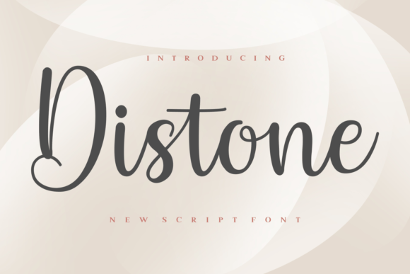 Distone: Elegant Script Font