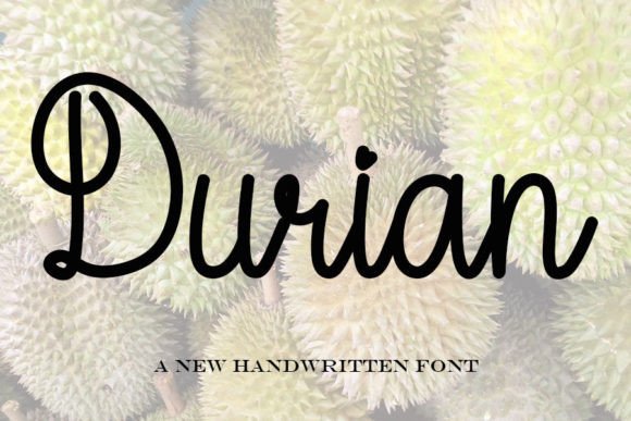 Durian Font: Elevating Your Campaigns with Handwritten Elegance