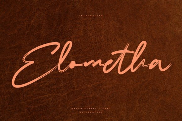 Elometha: A Font for Clear, Elegant Campaigns
