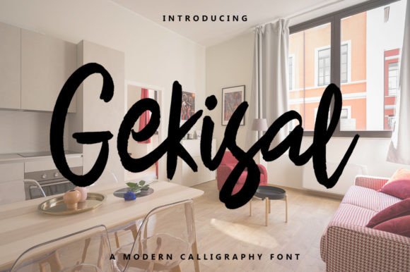 Gekisal: A Handmade Typeface
