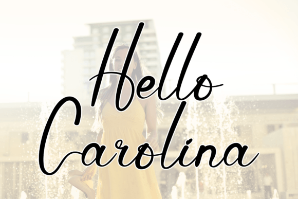Hello Carolina Font: A Timeless Typeface for Polished Branding
