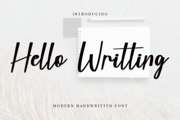 Hello Writting Font