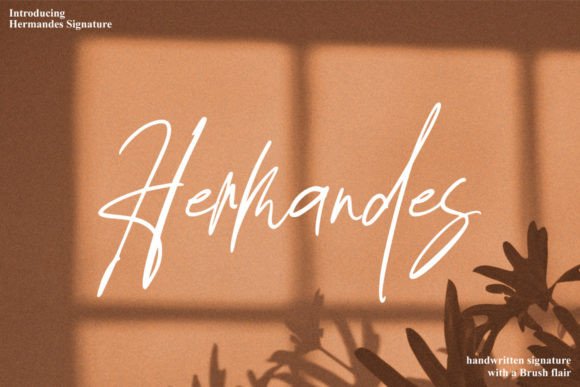 Hermandes Signature: A Handwritten Font That Elevates Brand Identity