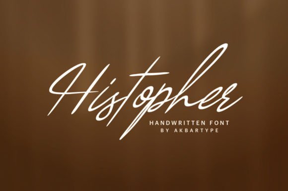 Histopher: A Handwritten Font for Creative Projects