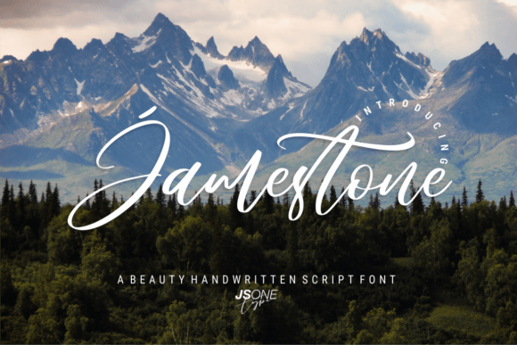 Jamestone: A Stylish Script Font for Memorable Branding