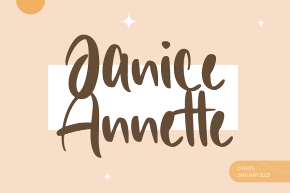Janice Annette: A Handwritten Font That Elevates Your Craft
