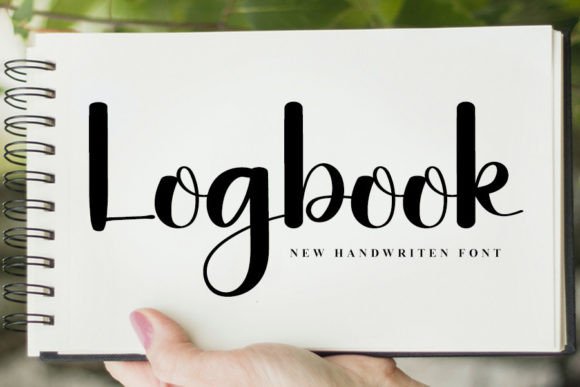 Logbook: A Handwritten Font for Creative Makers