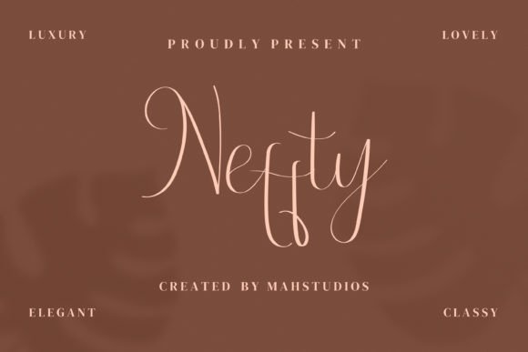 Neffty: Elegant Handwritten Font