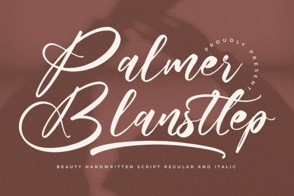 Palmer Blansttep Font: Elegant Script for Web Design