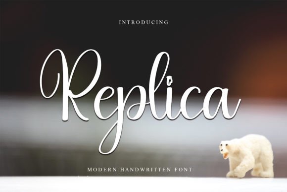 Replica: A Handwritten Font for Elegant Design