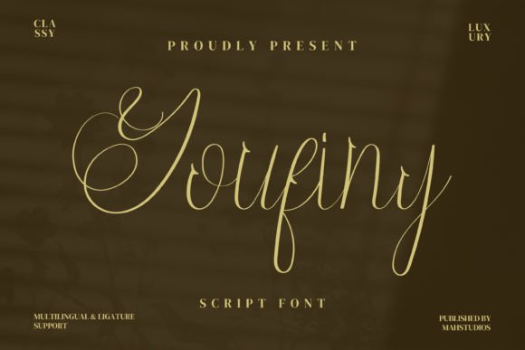 Youfiny: A Handwritten Font for Creative Makers